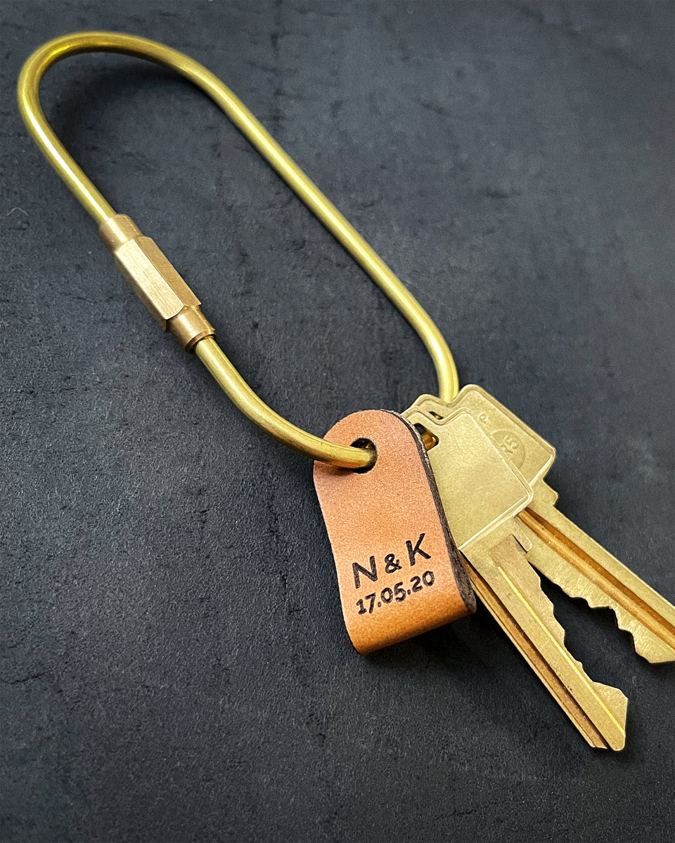 Retro Skull Keychain Brass Key Holder Manager – Metal Field Shop
