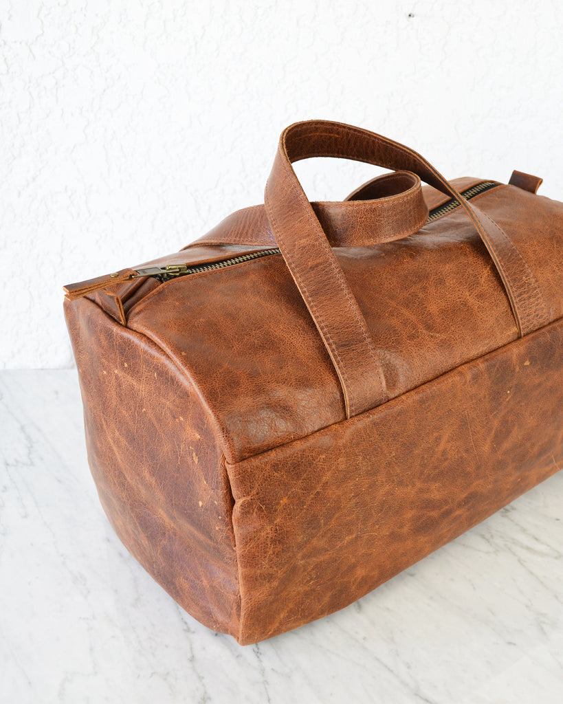 Leather Duffel Bag
